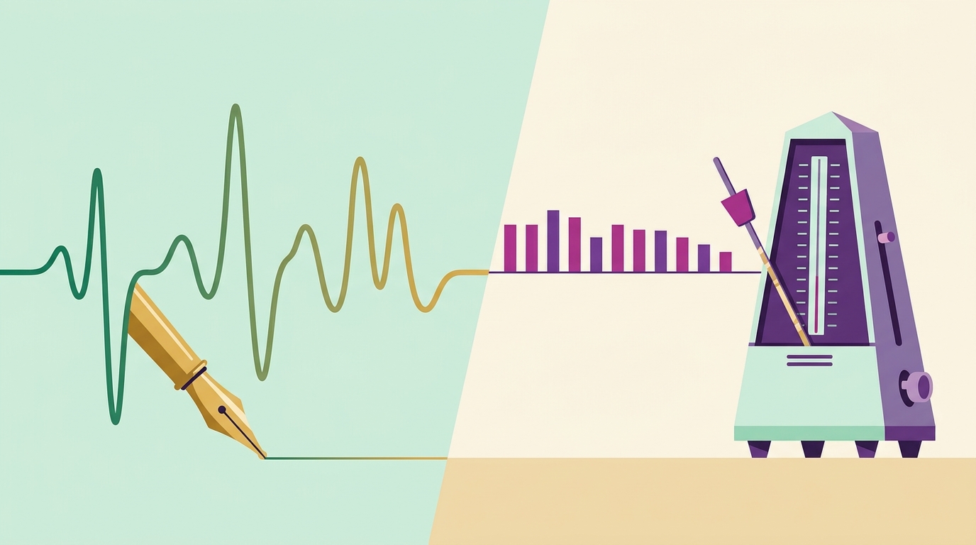 Why Does AI Writing Sound So Predictable? Perplexity and Burstiness
